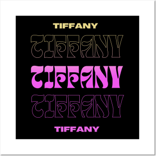 Tiffany // Typography Fan Art Design Posters and Art